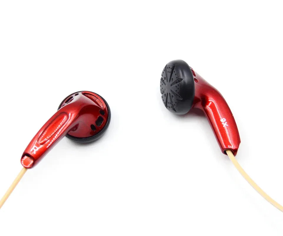Wired HiFi Earbuds with Mic – Tidesmit Flat Head In-Ear Headphones Tidesmit