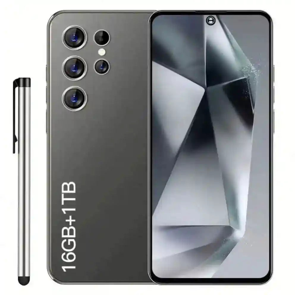 S25 Ultra 5G Smartphone 6.93 Inch AMOLED 16GB RAM 1TB Storage Tidesmit