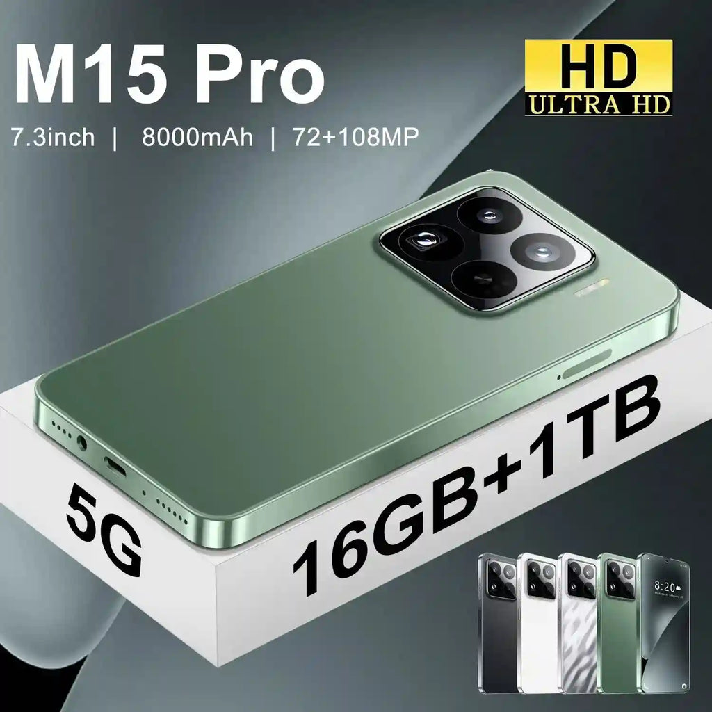 5G Smartphone 1TB Storage, 16GB RAM, Android 14 - Tidesmit Tidesmit