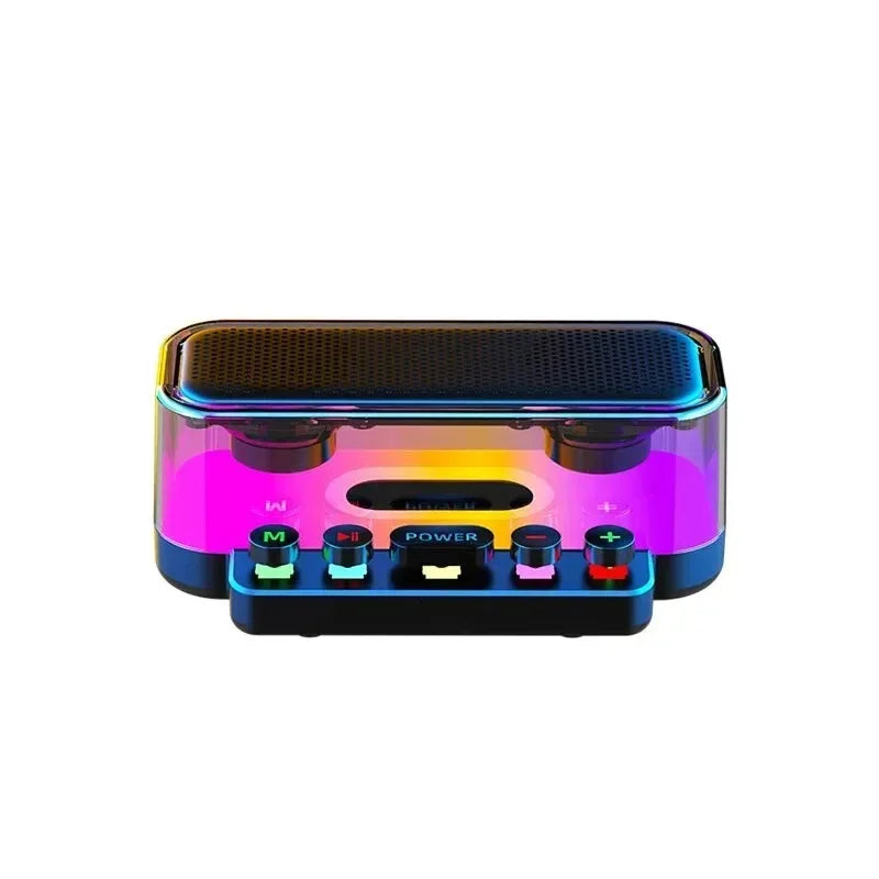Portable Bluetooth Speaker with RGB Lights – Wireless HIFI Audio 3W 3 My Store