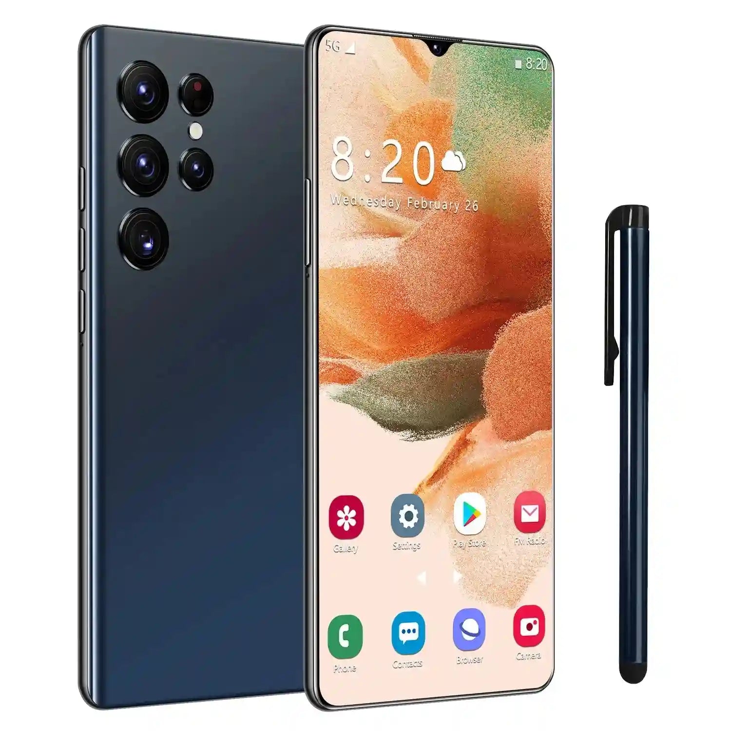 Tidesmit 5G Smartphone, 3GB RAM, 32GB Storage - Essential Series Black 3 G Tidesmit