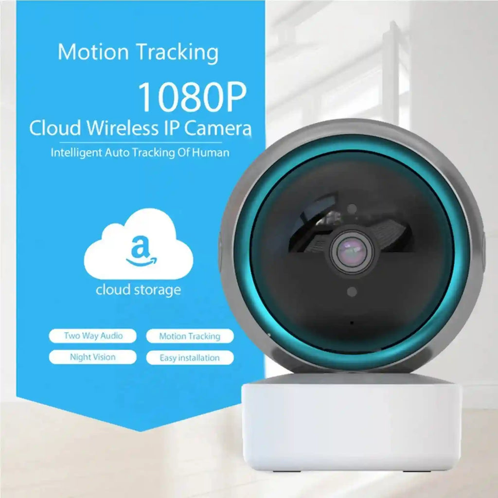 WiFi PTZ Security Camera 4K with Auto Tracking - Night Vision Surveillance Tidesmit