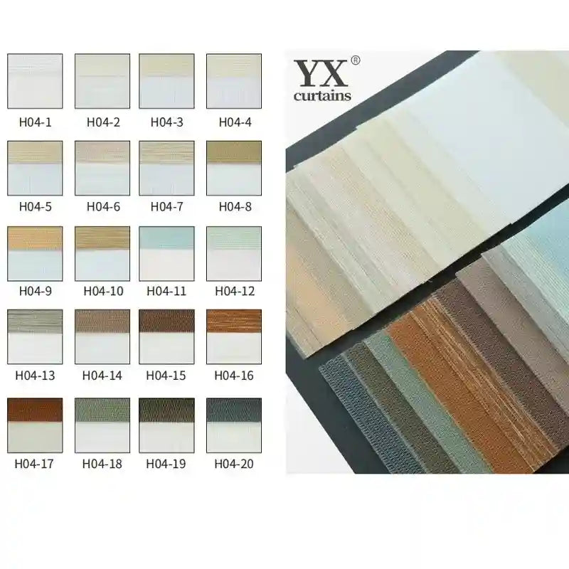 Motorized Zebra Blinds | Custom WiFi Blackout Shades for Smart Homes Personalized colors Personalized sizes Tidesmit