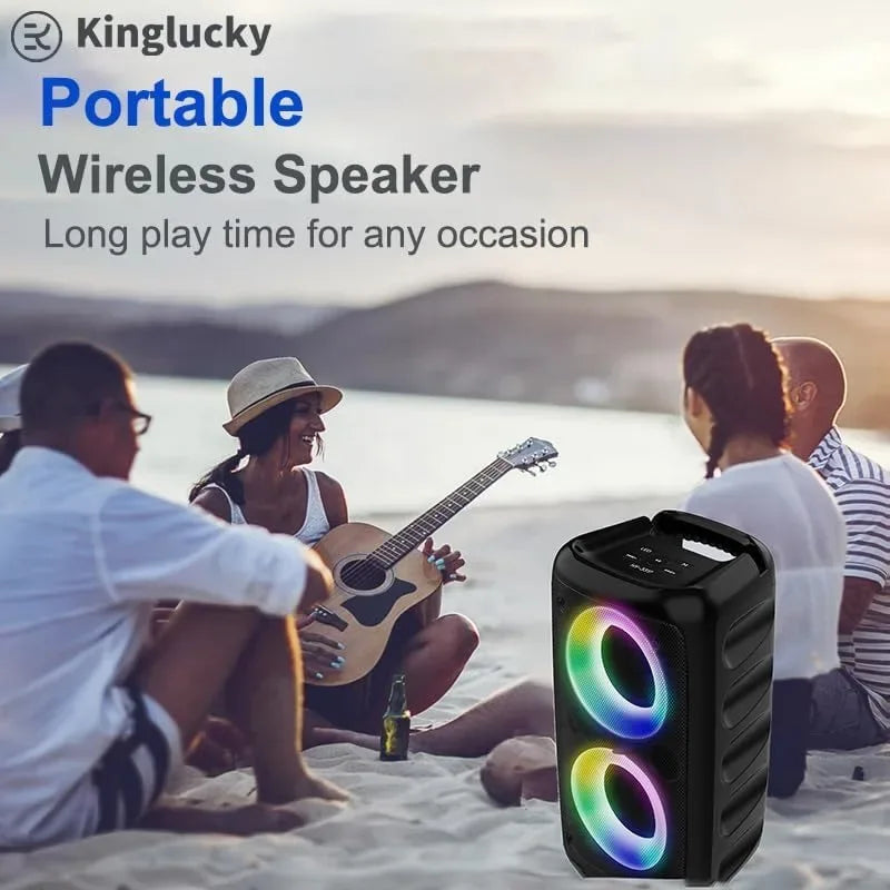 Portable Bluetooth Speaker - High Power Wireless Audio with Bass Boost My Store