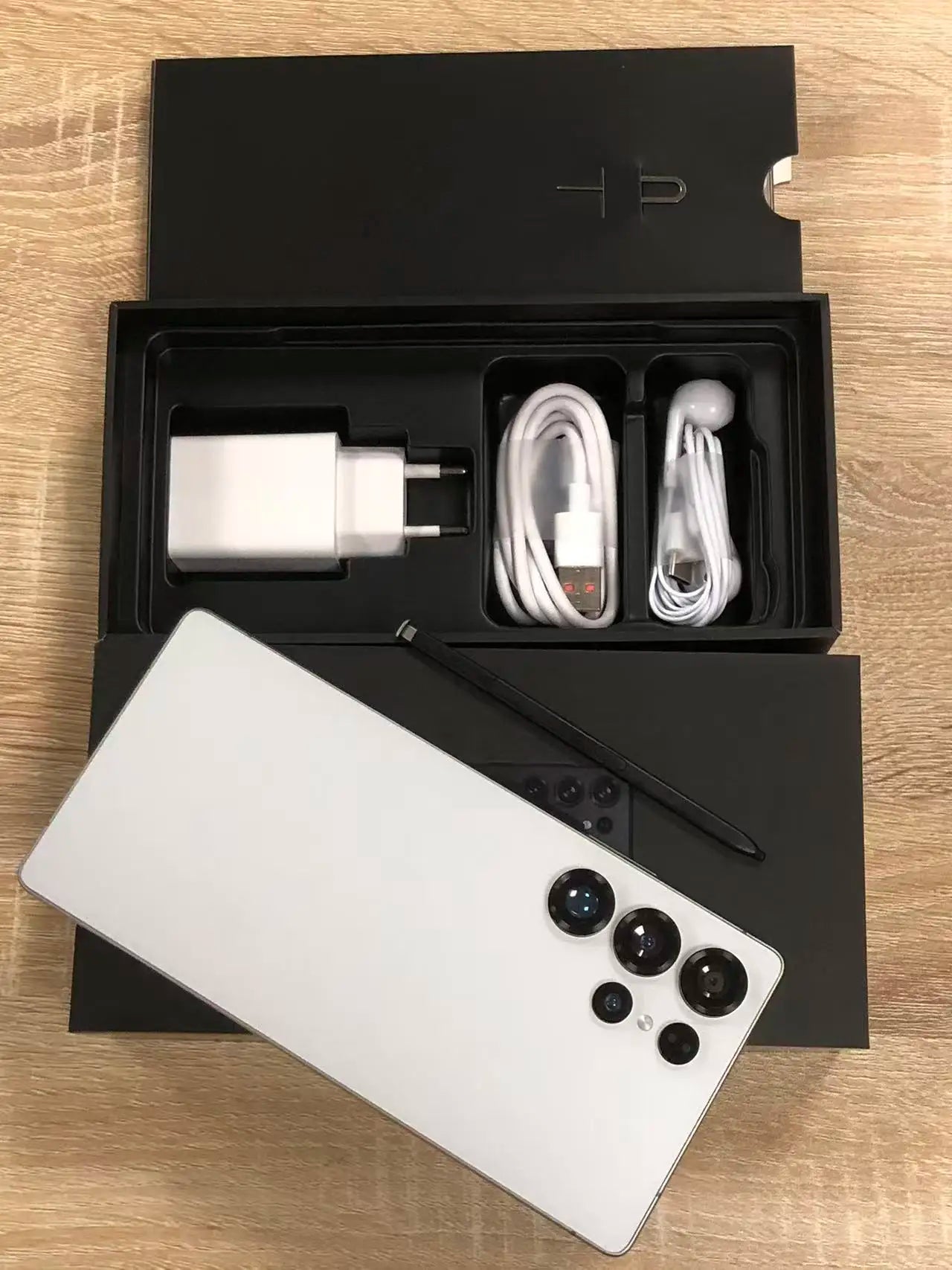S25 Ultra 5G Smartphone 22GB RAM 2TB Storage Unlocked Mobile White 22G+2TB Tidesmit
