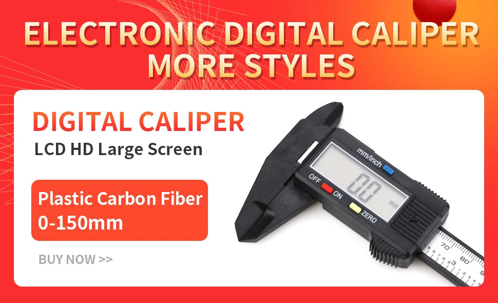 Metal Caliper Digital Pachometer Professional Vernier Caliber Measuring Tools Woodworking Thickness Gauge Depth Electronic Ruler