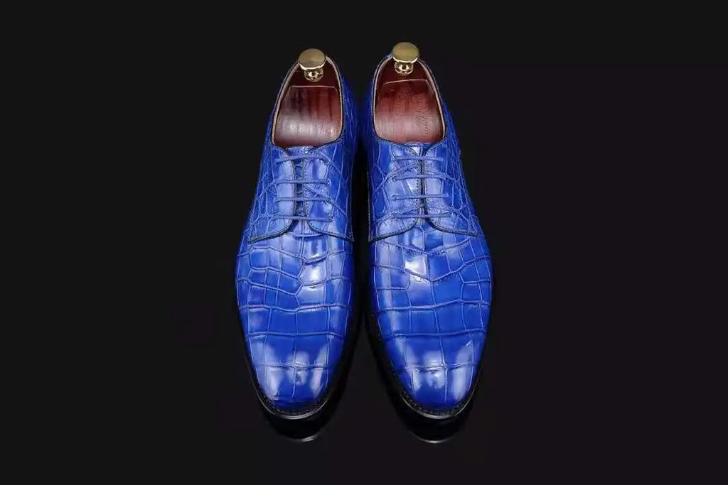 Top crocodile Genuine Shoes Men Chaussures Elegantes Pour Hommes Italy Style Shoes for Men Fashion Luxury Mens Dress Shoes