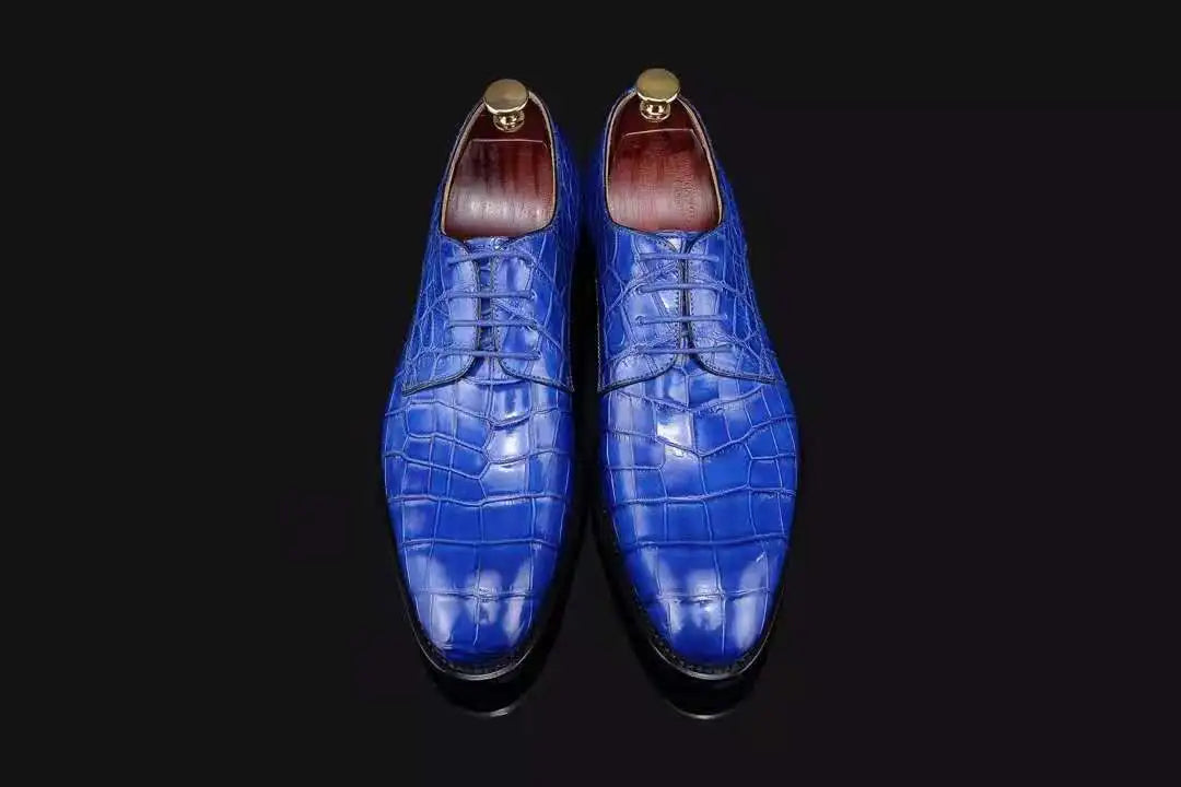 Top crocodile Genuine Shoes Men Chaussures Elegantes Pour Hommes Italy Style Shoes for Men Fashion Luxury Mens Dress Shoes