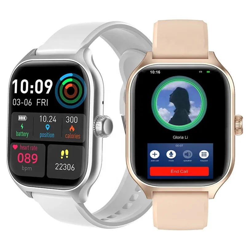 Women Smartwatch AMOLED Fitness Tracker with Heart Rate Monitor My Store