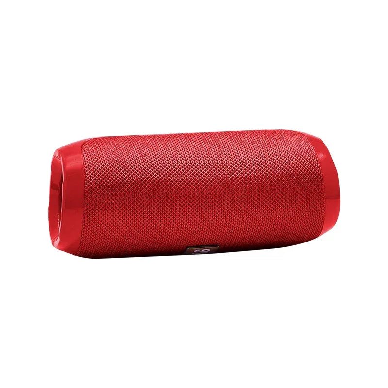 Portable Bluetooth Speaker: Waterproof Wireless Audio with 360 Sound Red My Store