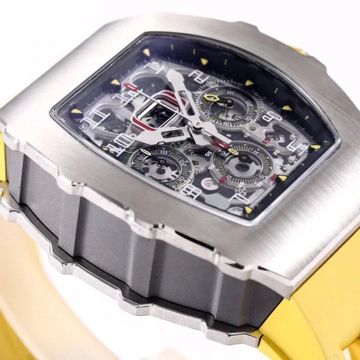 Series Titanium case Watch Features the 7750 Chronograph Mechanical Movement Making It a Luxury Men's Mechanical Watch