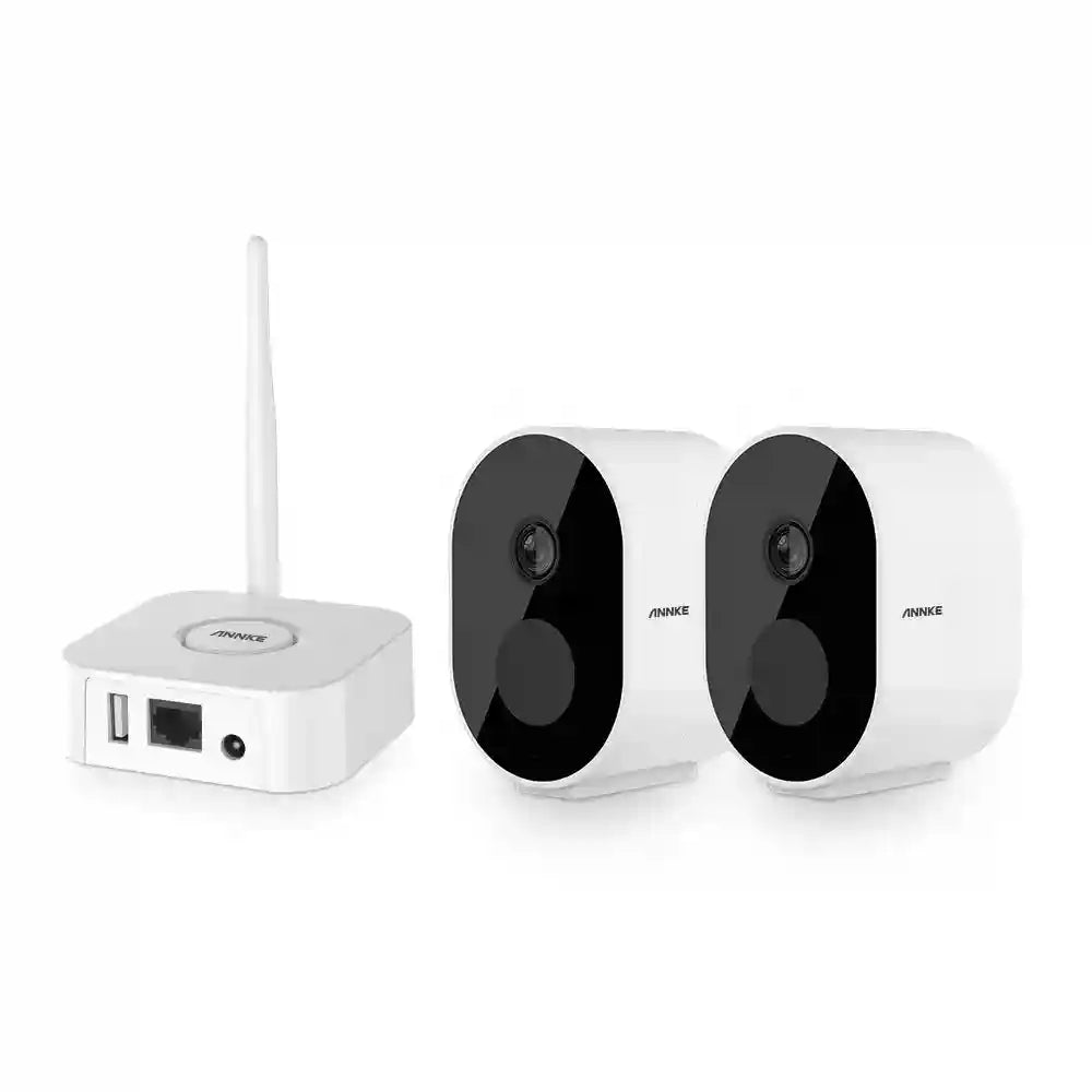 Wireless Security Camera Kit 1080P WiFi 4 Channel System for Smart Home Tidesmit