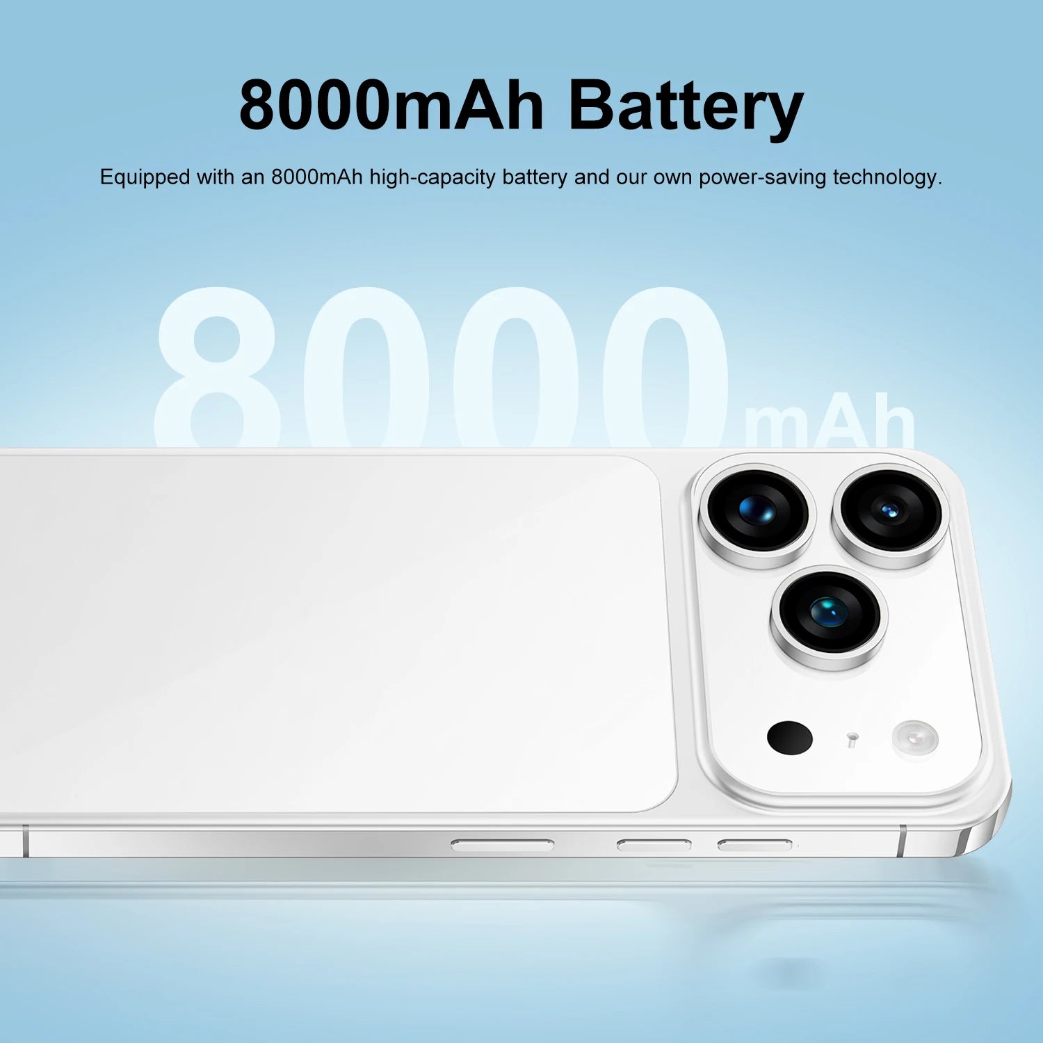 Android 5G Smartphone, 7.3-inch Display, 16GB RAM, 1TB Storage Tidesmit