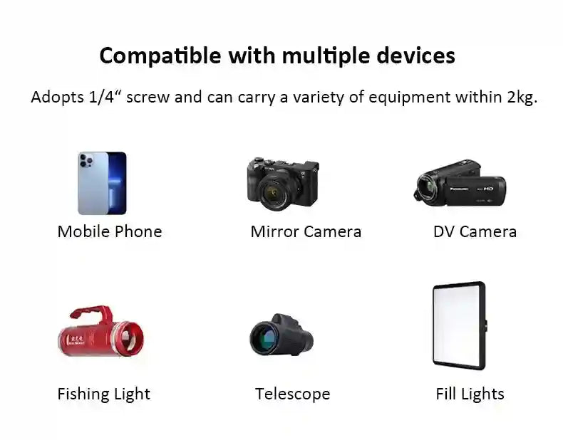 Tidesmit Ring Light with Tripod Stand - F-3366T Adjustable LED Setup Tidesmit