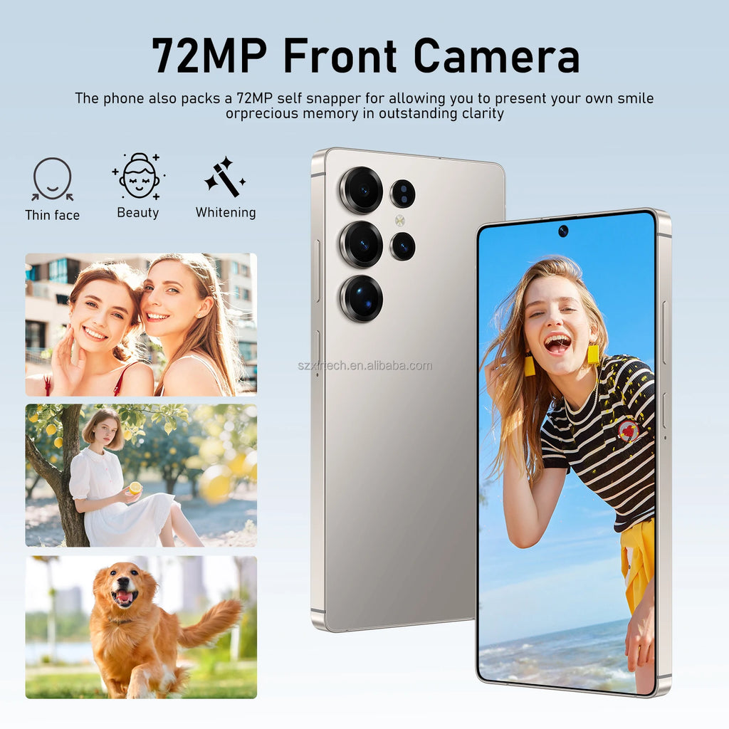 Tidesmit 5G Android 15 Smartphone, 1TB Storage, 16GB RAM - Dual SIM Tidesmit