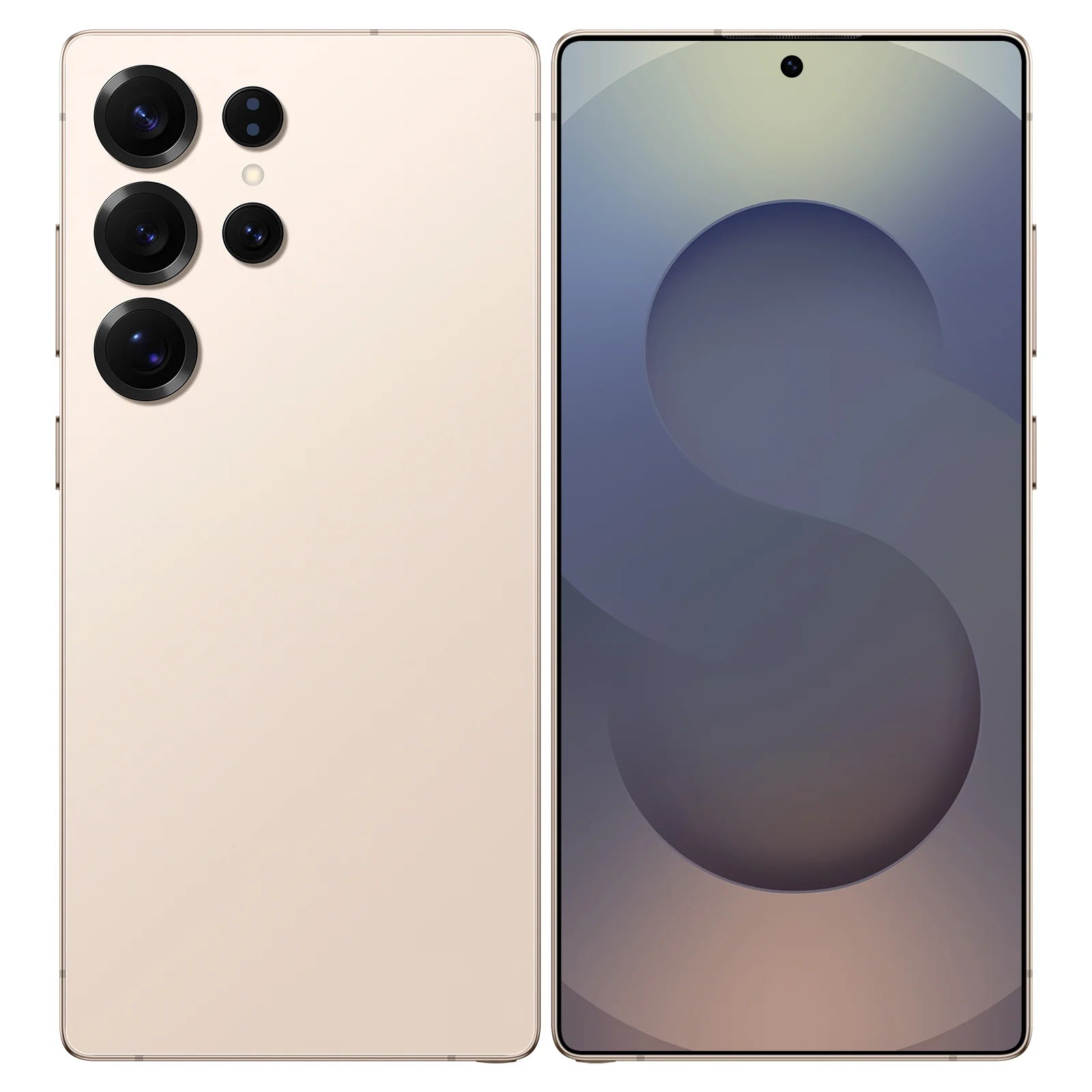 S25 Ultra 5G Smartphone | 16GB RAM, 1TB Storage, AMOLED Display Gold 16g 1TB Tidesmit