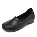 Casual Women's Genuine Leather Flat Loafers Light Weight Slip-On Shoes for Summer & Spring Fashionable & Trendy