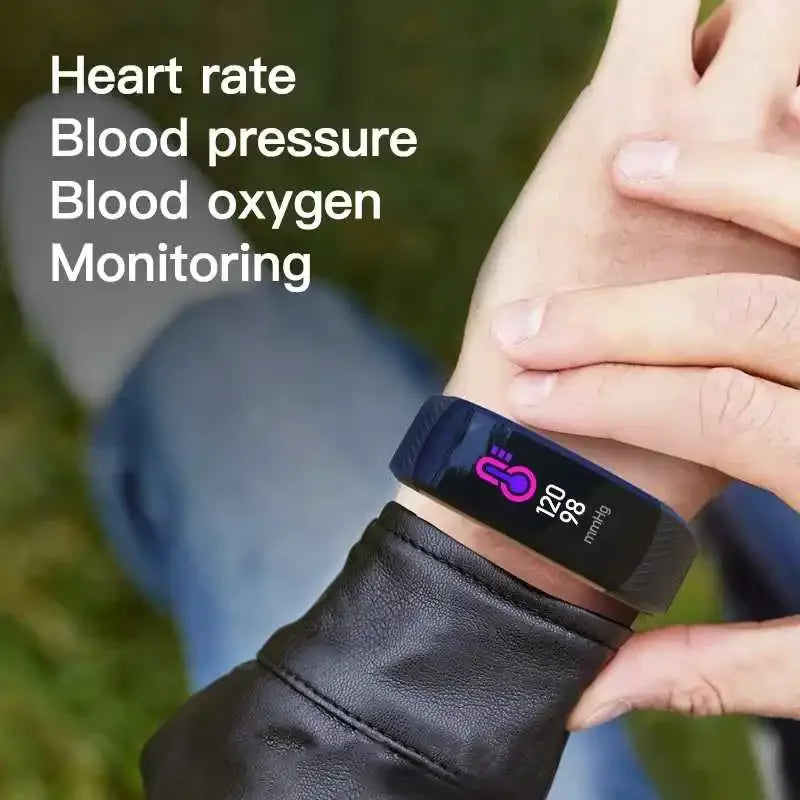 Smartwatch Fitness Tracker with Blood Pressure & Heart Rate Monitor My Store