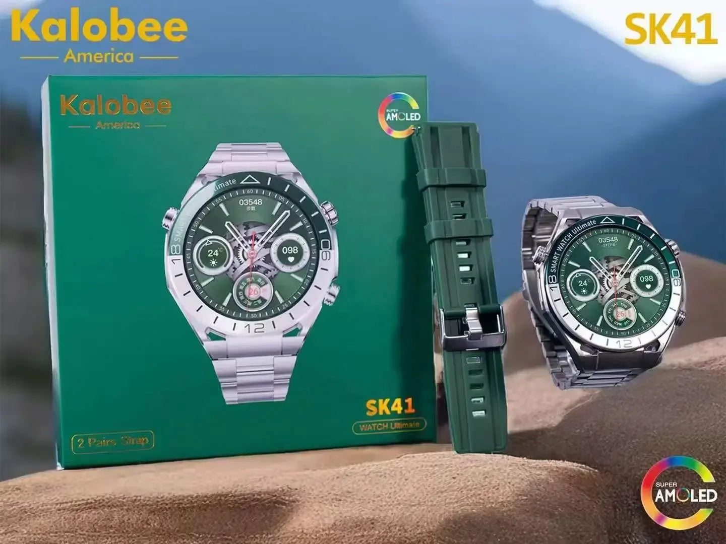 Newest Smartwatch BT Call Health Monitoring Ips Screen Waterproof Reloj inteligente Fitness Tracker Smart Watch SK41 for Men My Store