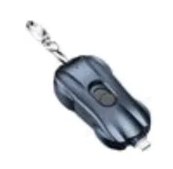 Portable Keychain Power Bank | 1500mAh Fast Charging for iPhone & USB-C <3000 mAh Dark Blue for type C Tidesmit