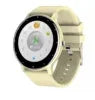 Waterproof Smartwatch Fitness Tracker with Heart Rate & Blood Oxygen Yellow Android My Store