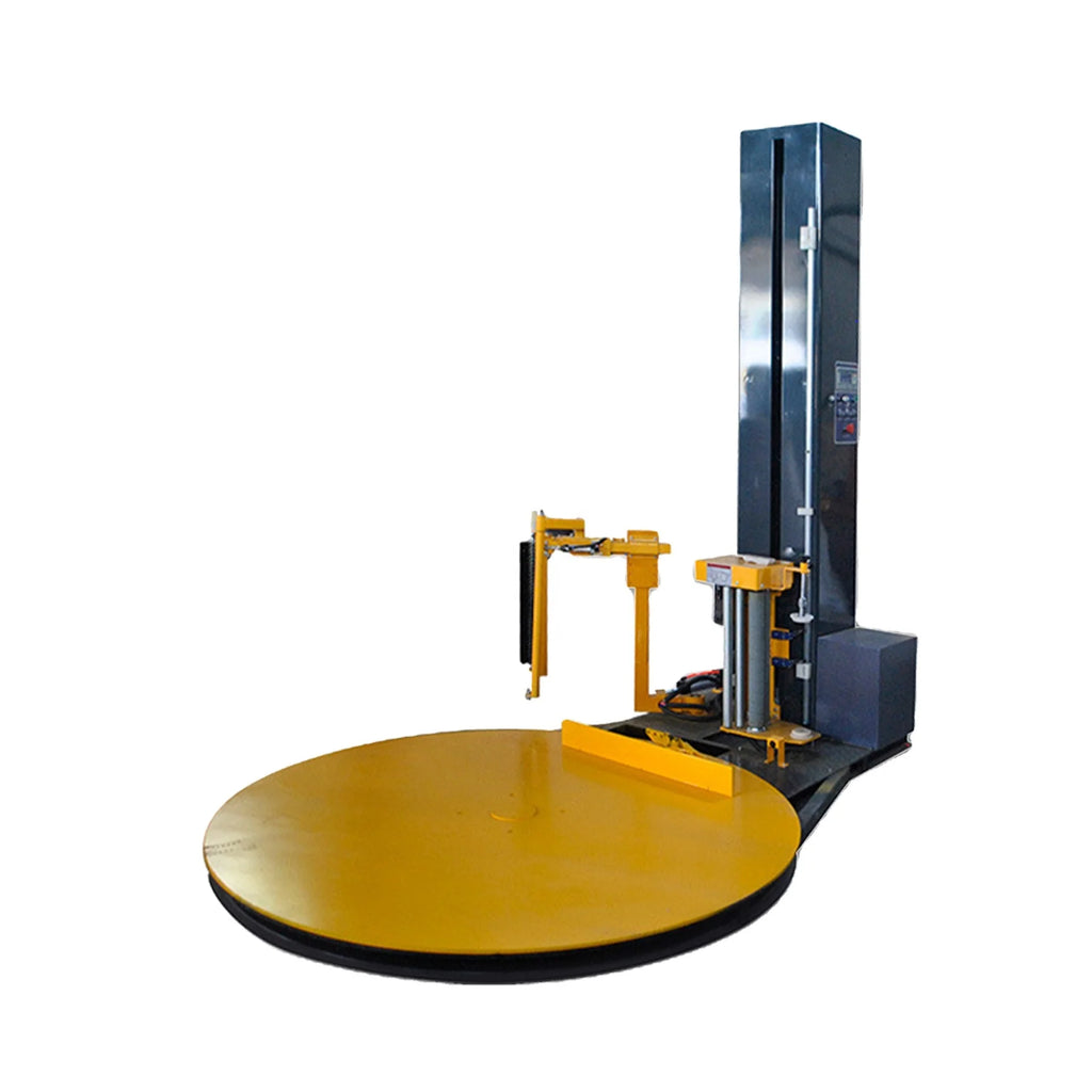 High Quality Constant Force Pallet Packaging  Automatic Turntable Wrapping Equipment Self-cutting Film Tray Winding Machine