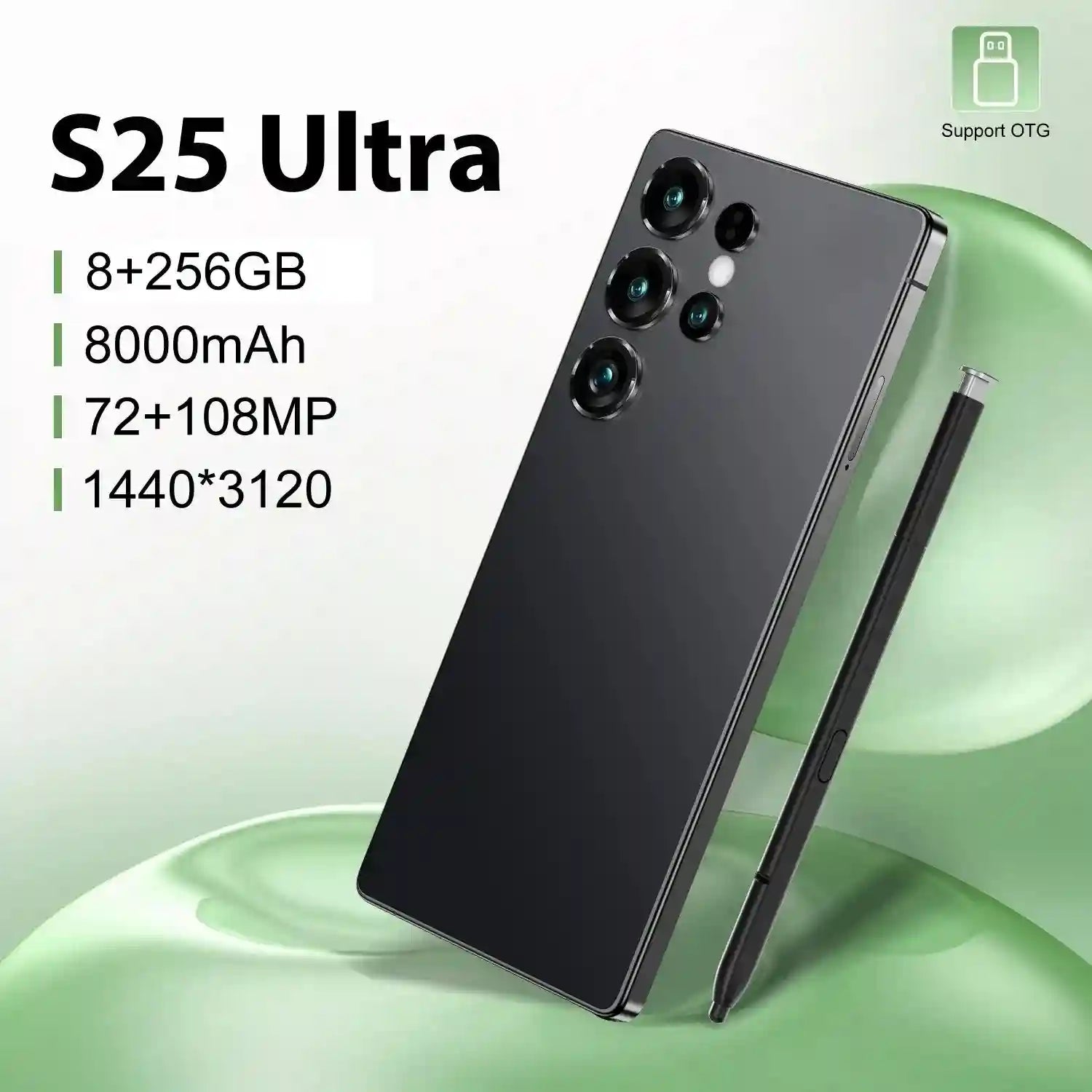 5G Smartphone 8GB RAM 256GB Storage - Tidesmit Essential Series Tidesmit