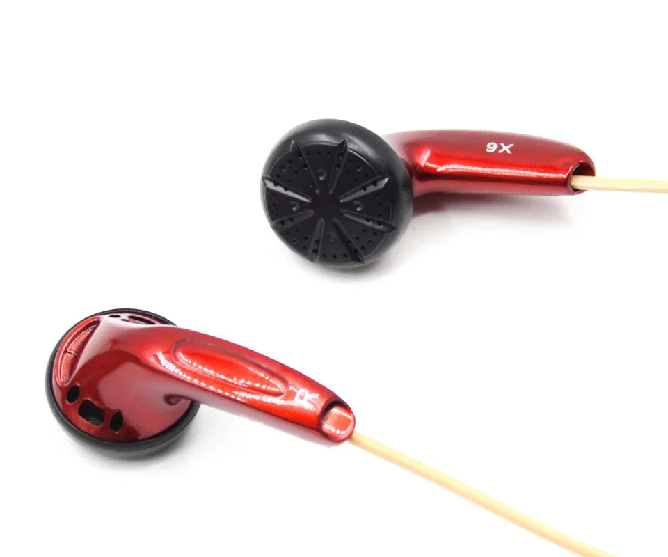 Wired HiFi Earbuds with Mic – Tidesmit Flat Head In-Ear Headphones Tidesmit