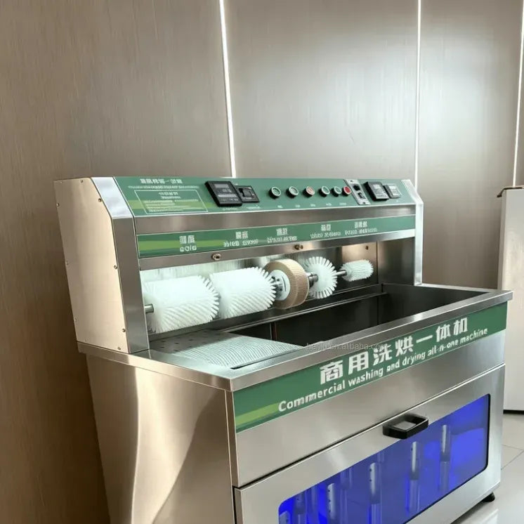 Industrial Strength Shoe Washer and Dryer for Commercial Use Coin Operated