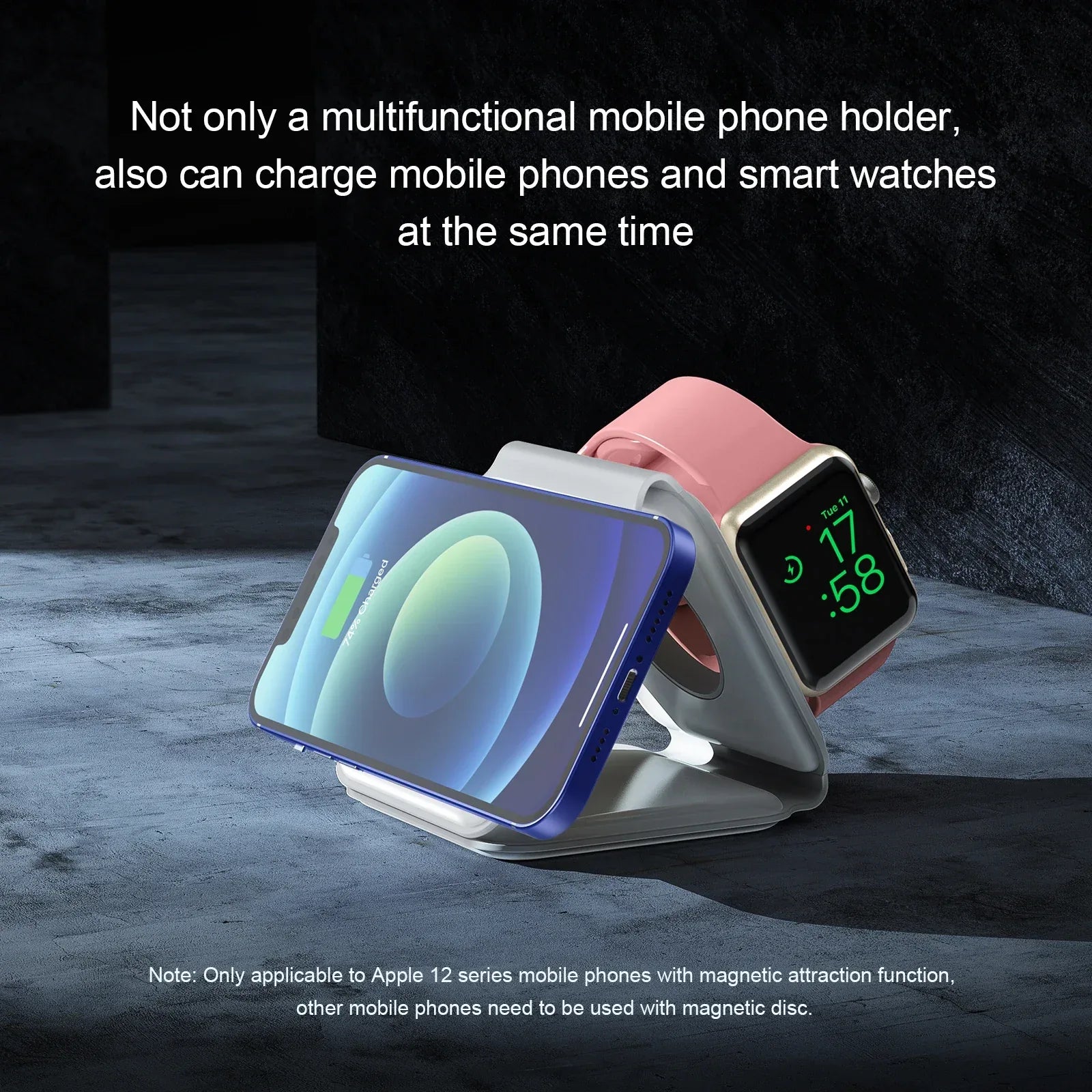 3-in-1 Fast Charging Power Bank | 15W Foldable PD Portable Battery Pack Tidesmit