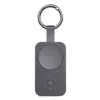 Magnetic Apple Watch Power Bank 1000mAh Portable Keychain Charger 1000mah V9s for samsung -black Tidesmit