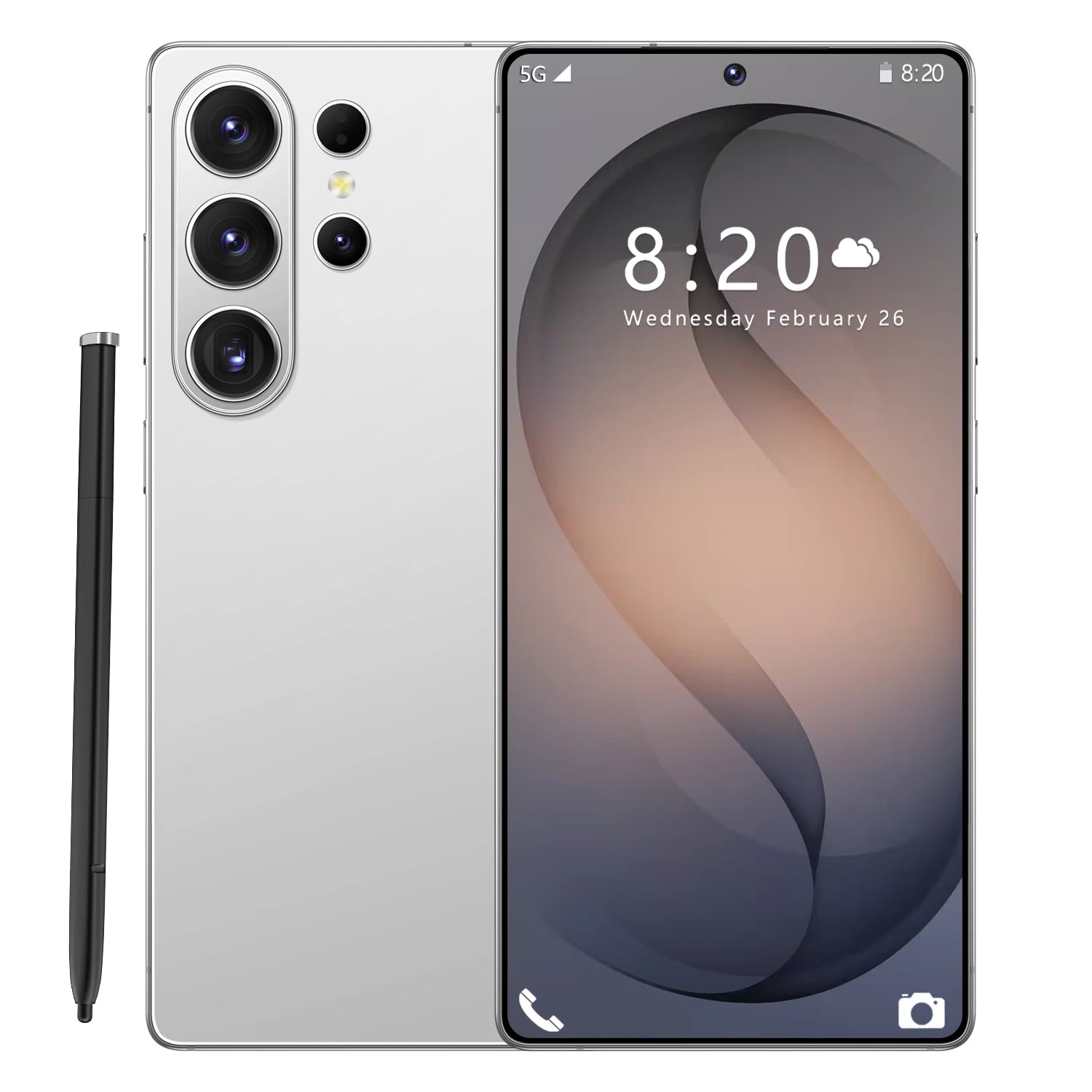 Original S26 Ultra 5G smartphone with 7.3-inch HD display, 16GB RAM, 1TB storage and 108MP camera, gallery view 9