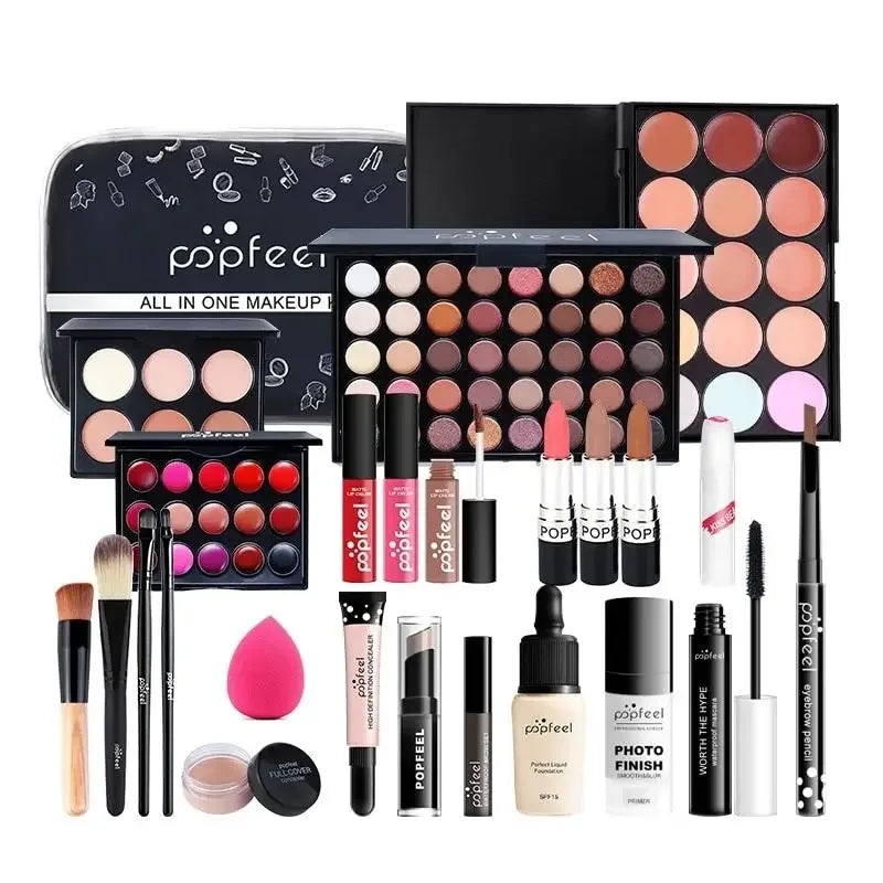 Professional Makeup Kit – All-In-One Salon-Quality Cosmetic Set Professional Makeup Kits Tidesmit