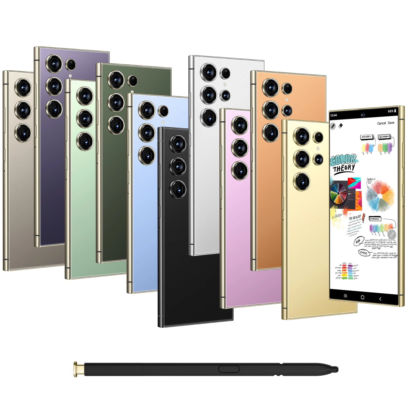 Note 30 Ultra smartphone with 7.3 inch AMOLED display and 5G connectivity viewed from the side gallery position 9