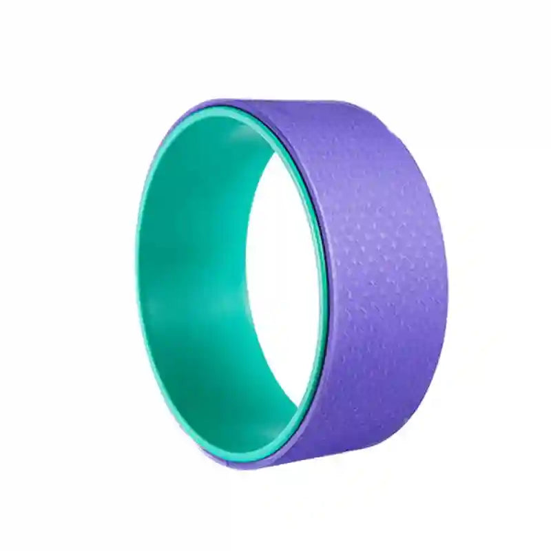 Yoga Wheel for Back Pain Relief - Non-Slip EVA Balance Roller by Tidesmit Tidesmit