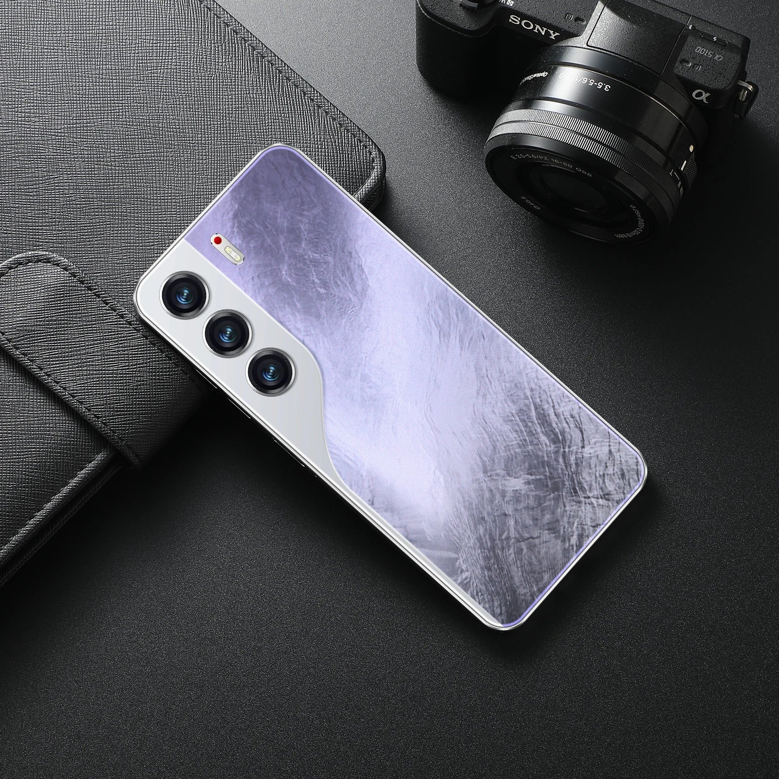 TECNO CAMON 40 Pro 108MP smartphone with curved 120Hz AMOLED display and IP69 water resistance.