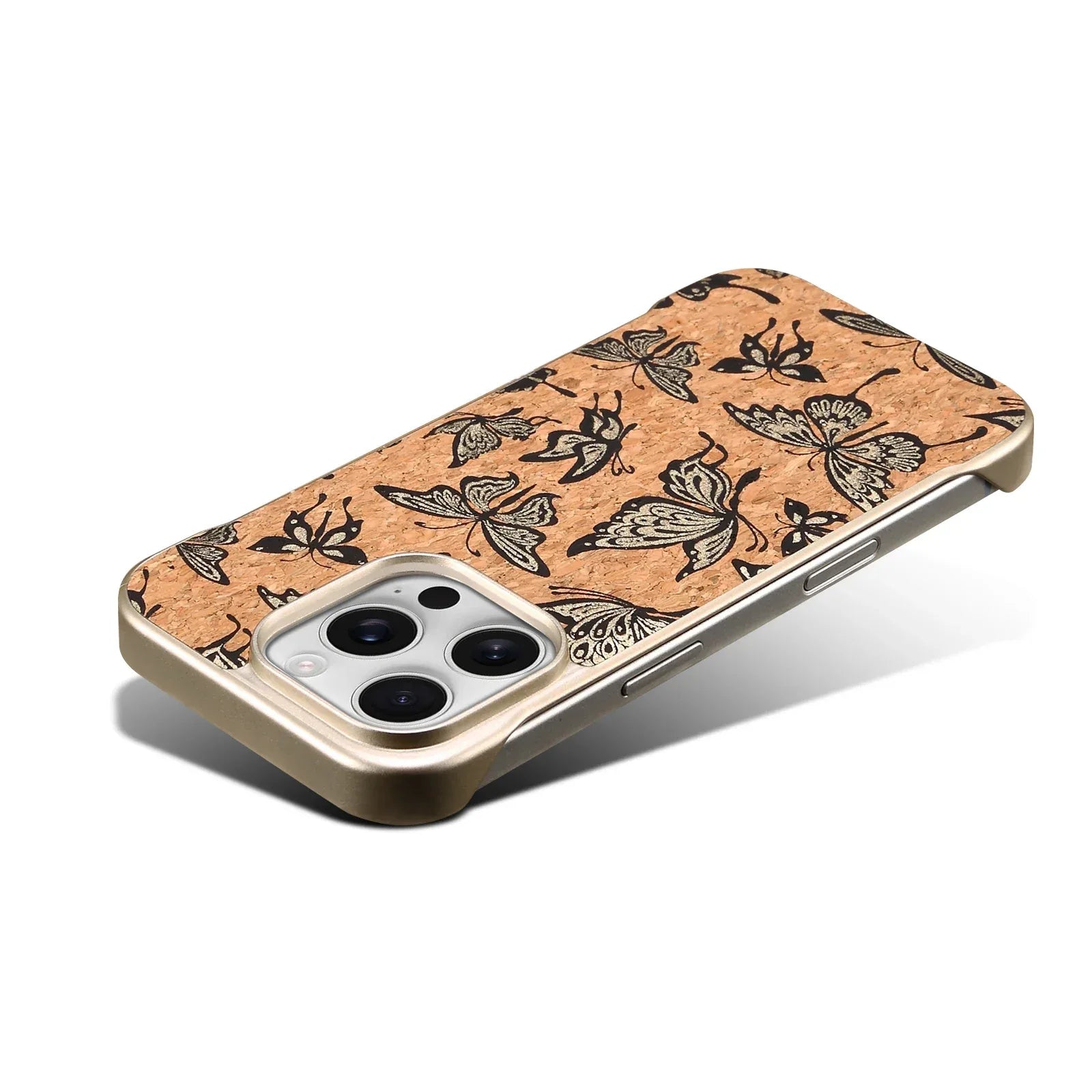 Magnetic Wireless Charging Case for iPhone 16 - Cork Green Tidesmit
