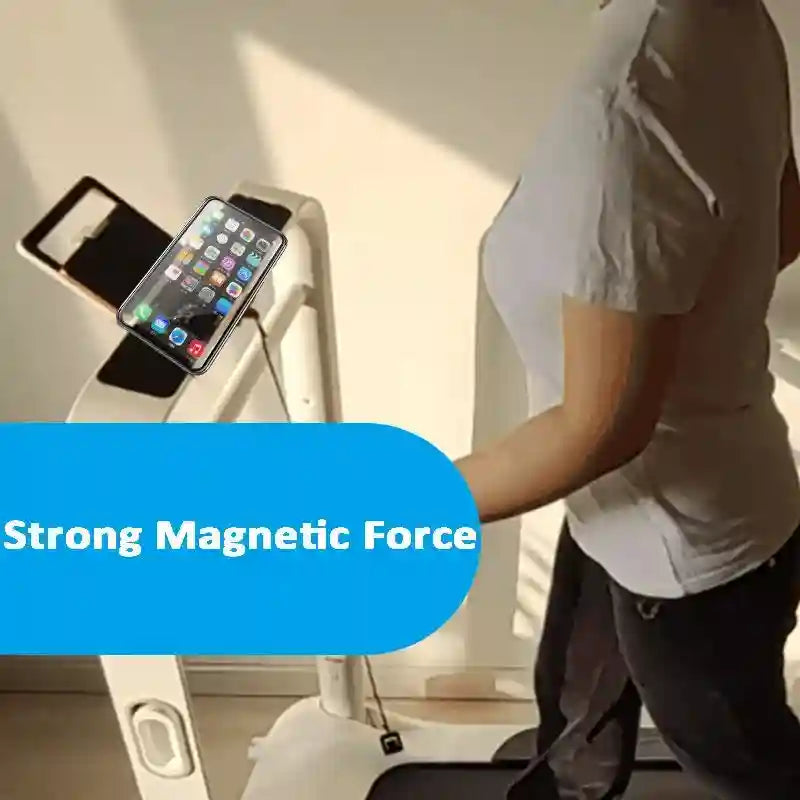 Magnetic Phone Holder for Gym - Aluminum Dual Magnet Mount Tidesmit