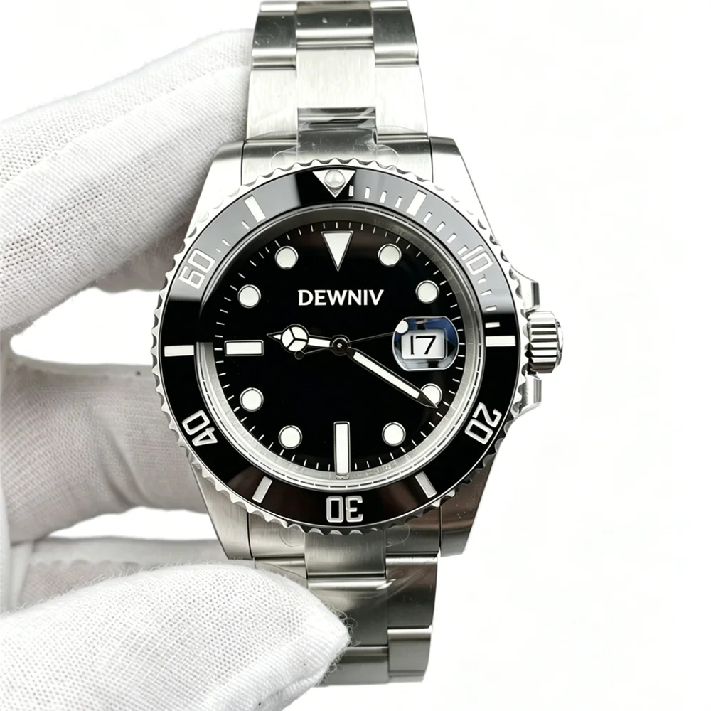 41mm/40mm Men's Watch with Automatic Mechanical 3235 Movement Super Luminous Effect Folding Clasp Luxurious Diving Watch.