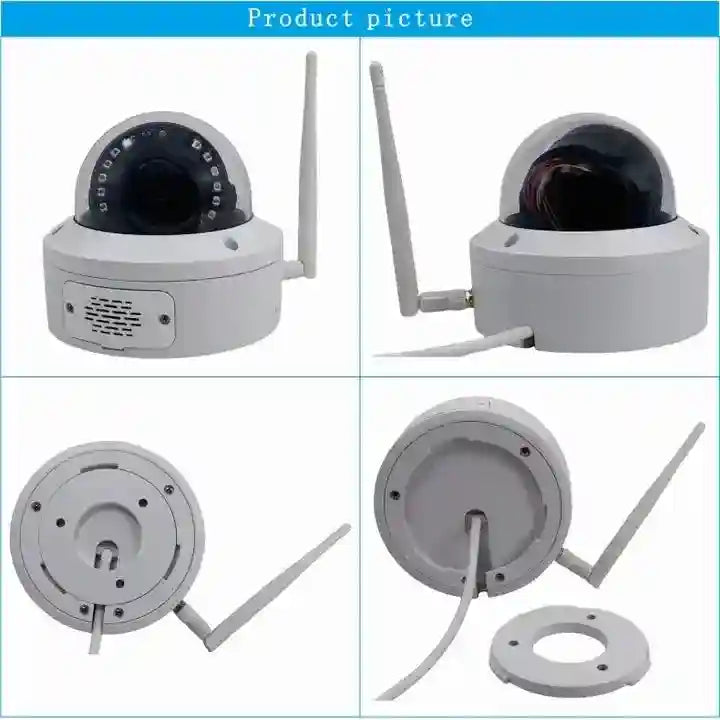 5MP Outdoor WiFi Security Camera - AI Motion Detection & App Control Tidesmit