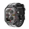 GTS9 Waterproof Smartwatch with Integrated Heart Rate & Fitness Tracker Black in Gray GTS9 My Store