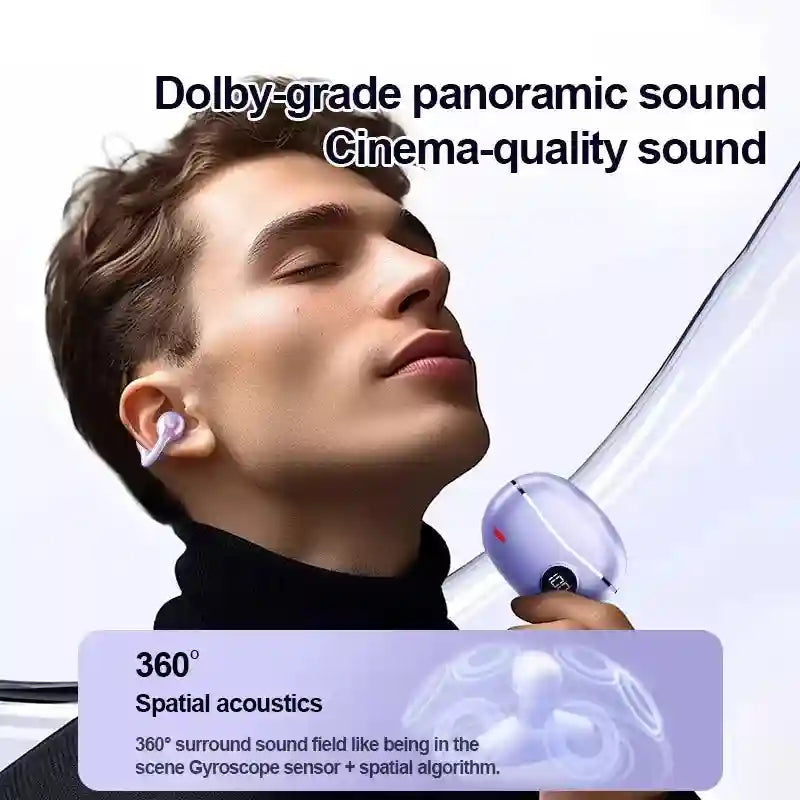 Open Ear Wireless Earbuds With LED Display FJL-M91 | Tidesmit Tidesmit