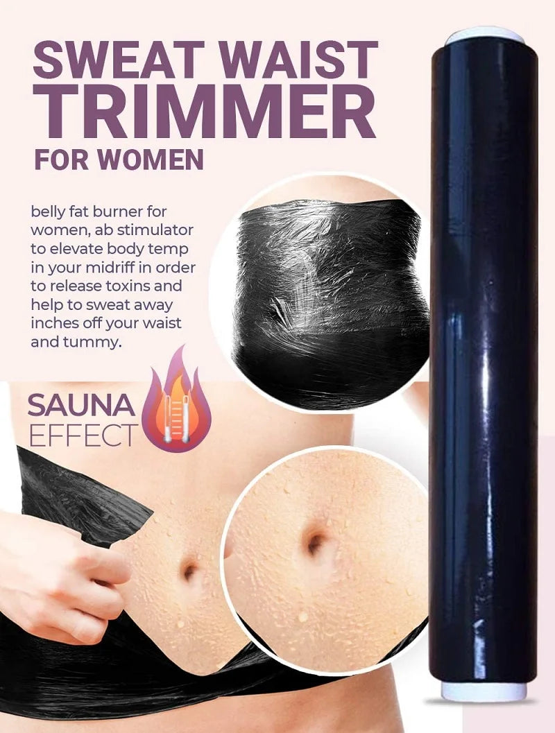 Body Wrap Sweat Shaper for Weight Loss - Adjustable Slimming Roll Body Shaping Massage Equipment Tidesmit
