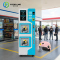 Dual-Compartment Combo Cleaning Washer Dryer Vending Machine Disinfection for Helmet Shoe Commercial Automatic Equipment