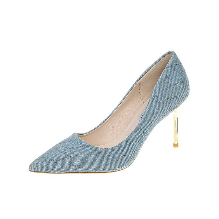 Factory Direct Selling Luxury Designer gg High Heels Sandals Real Leather Summer Fashion Wedding Women Sexy Shoes