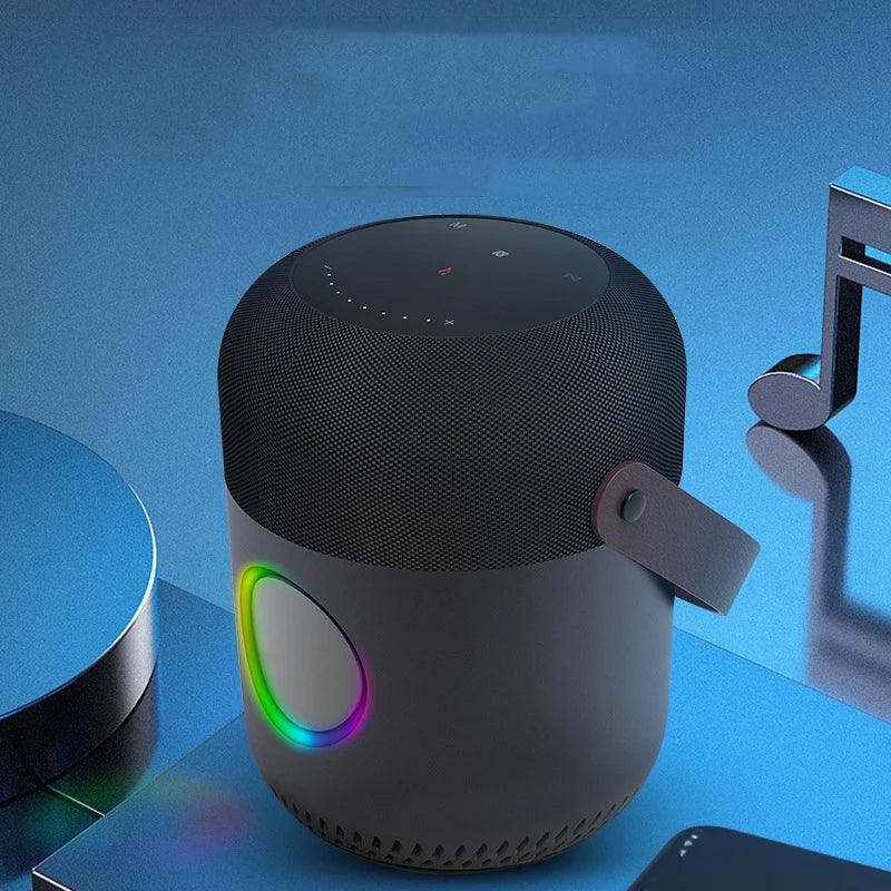 100W Portable Bluetooth Speaker with 360-Degree Sound and RGB Lighting My Store