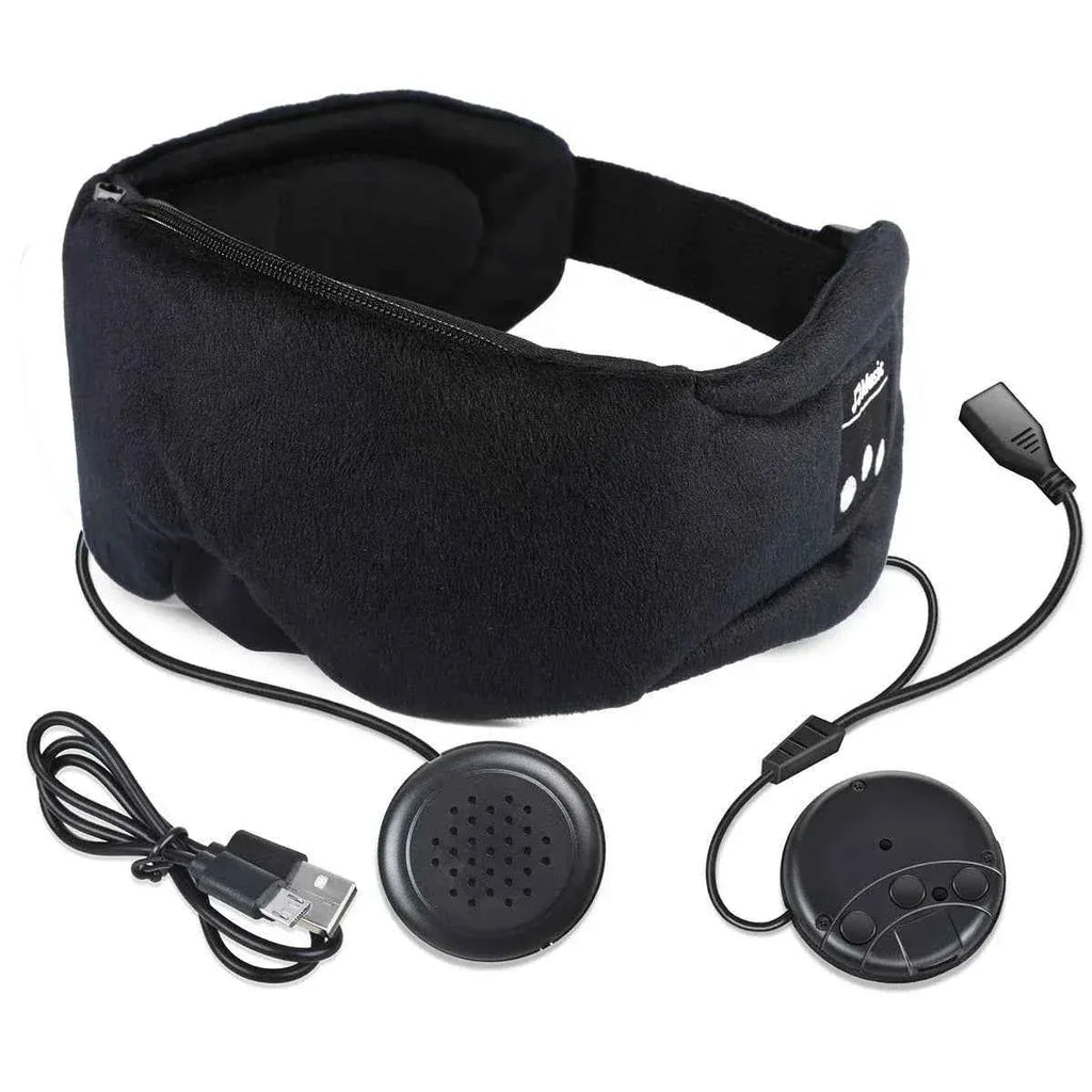 Bluetooth Sleep Headphones Eye Mask - Wireless Soft Memory Foam SK-26 My Store
