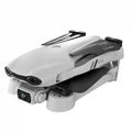 4K FPV Foldable GPS Drone with Dual Camera - Silver Edition Silver 4K UHD Tidesmit