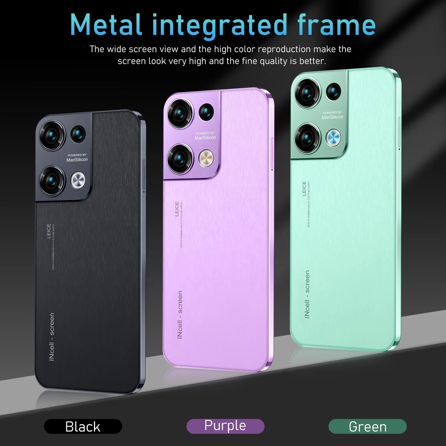2023 Newest Reno10 Pro+ 16GB+1TB 7.3 Inch Phone Original Full Display 6800mAH 50+108MP Mobile Cell with Android 13 System