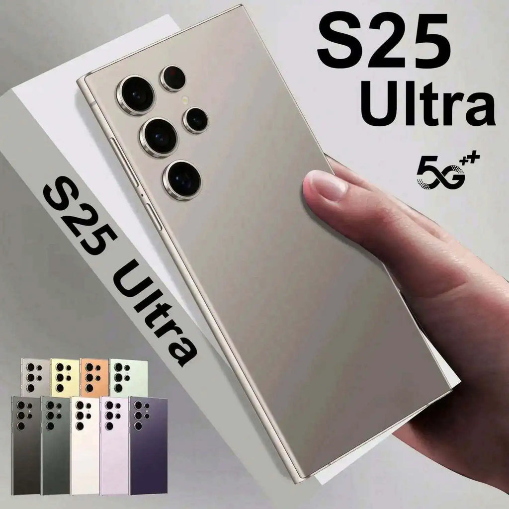 2025 New Arrival 6.8 Inch 22GB+2TB Android 14 S25 ultra Mobile Phones Global Version 5G Deca Core Dual Sim S25 Ultra Smartphone